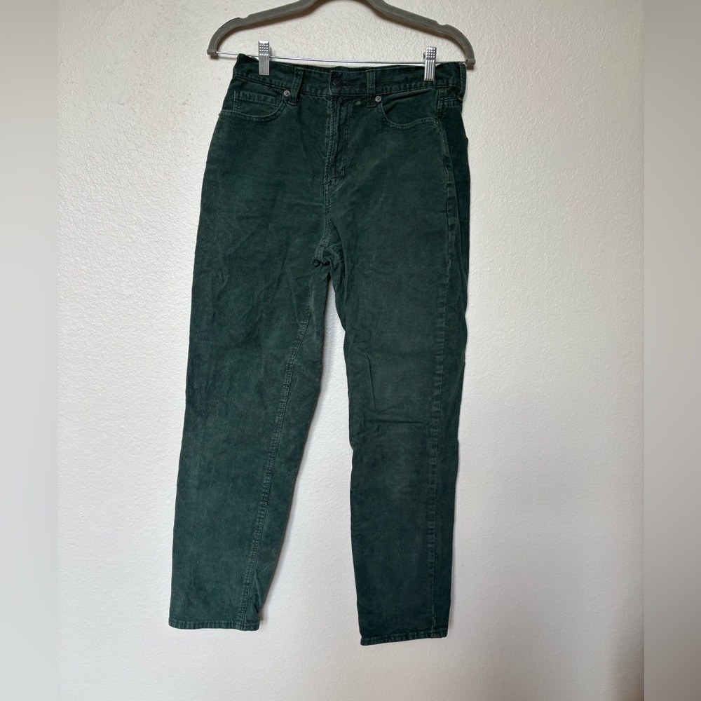 American Eagle Outfitters Dark Green Corduroy Pants